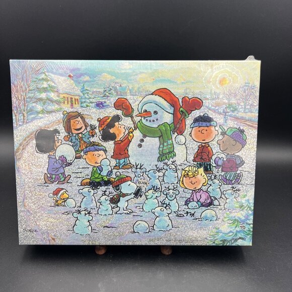 Springbok Other - NEW Peanuts Charlie Brown Winter Wonderland Jigsaw Puzzle 500pc Springbok